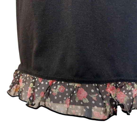 Axes Femme - Floral Ribbon Top - Picture 6 of 7